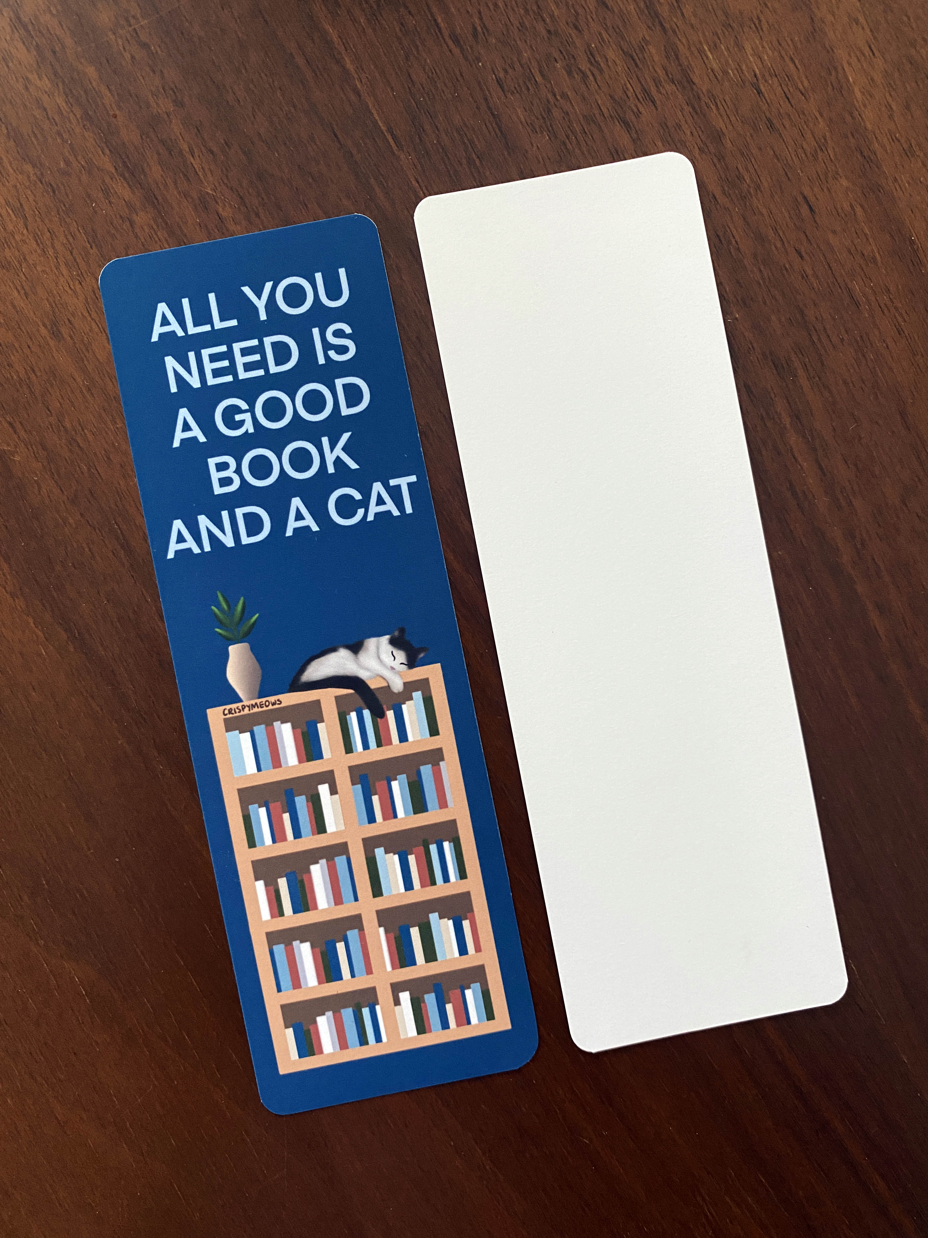 All You Need Is A Good Book & A Cat