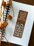 All You Need Is A Good Book & A Cat