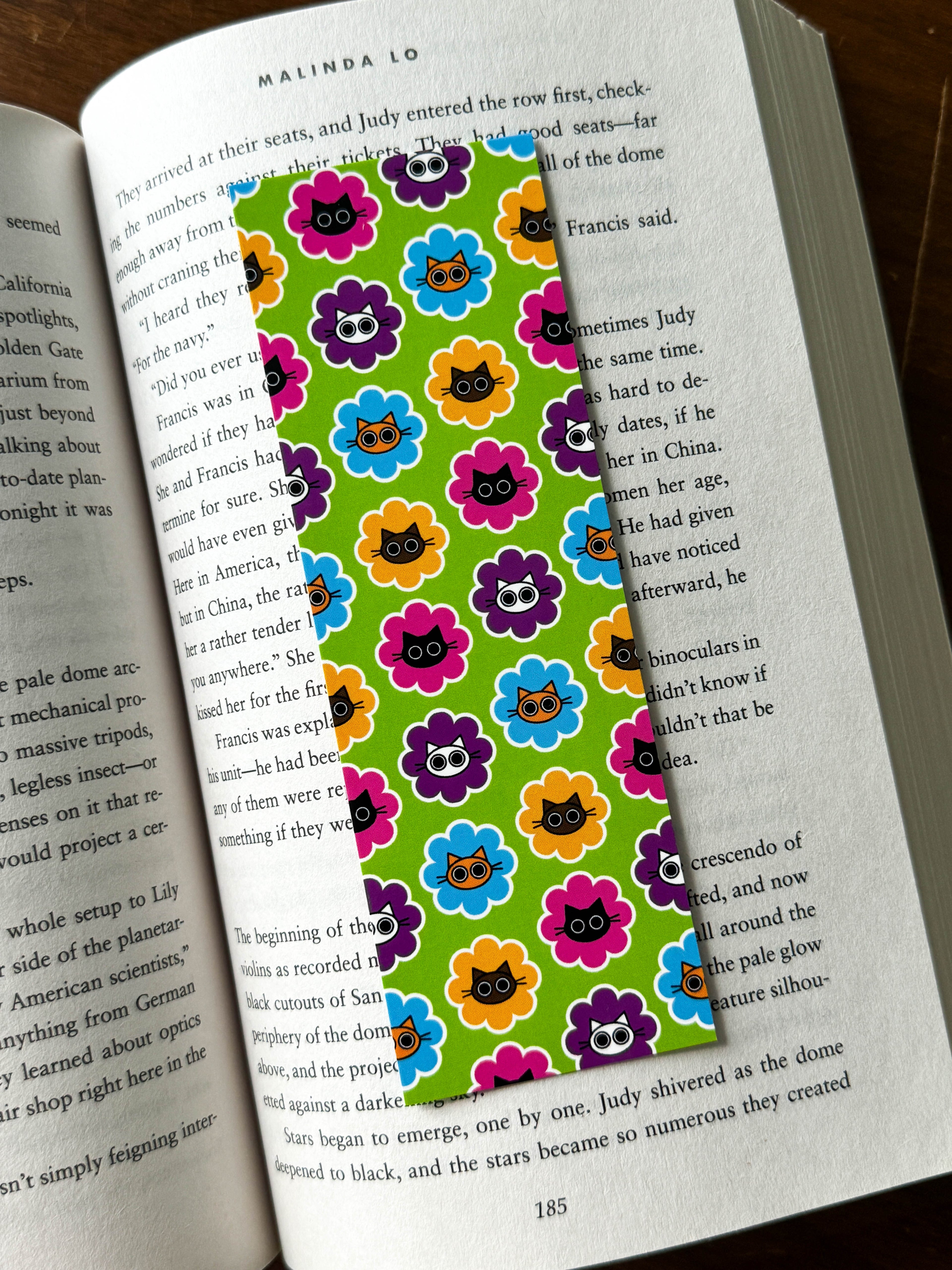 Cat Pattern Bookmark