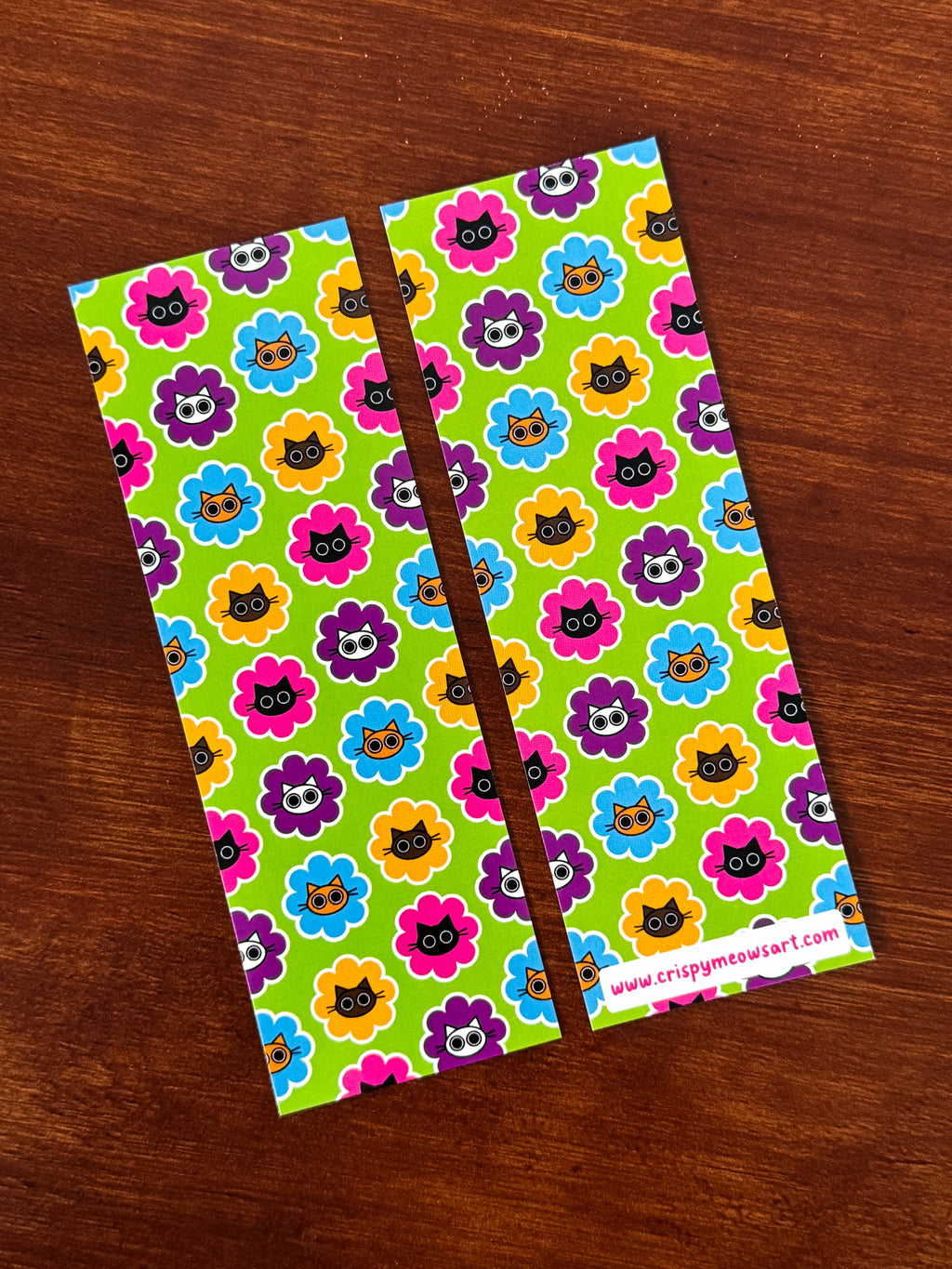 Cat Pattern Bookmark