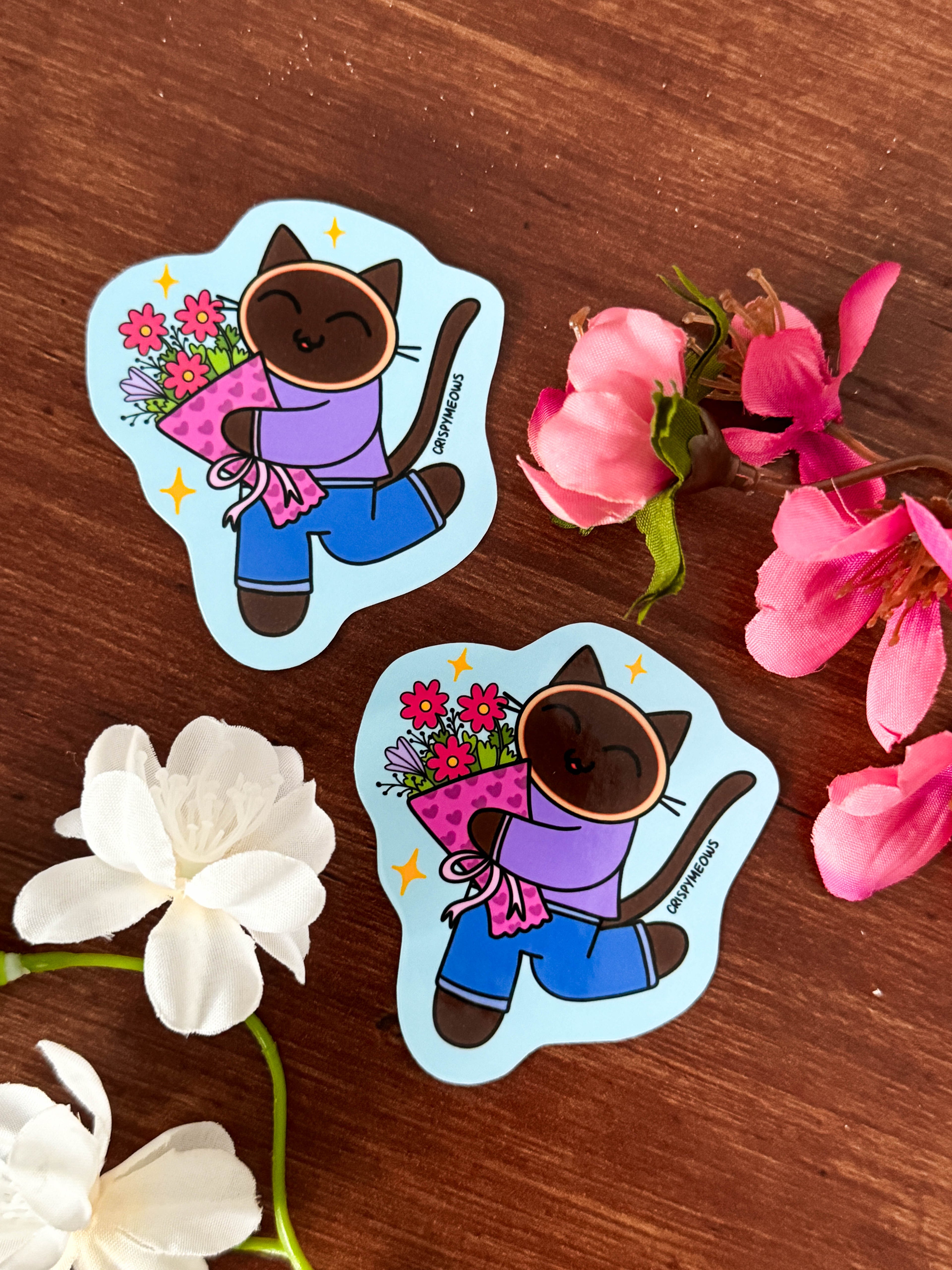 Flowers For You! Sticker