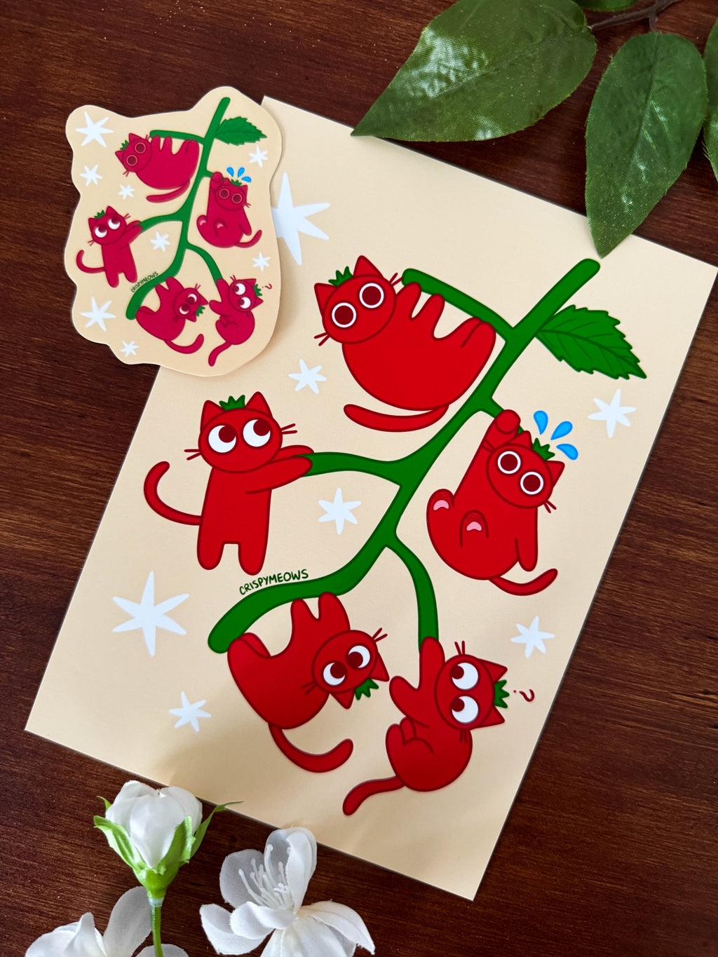 Tomeowto Cats Print