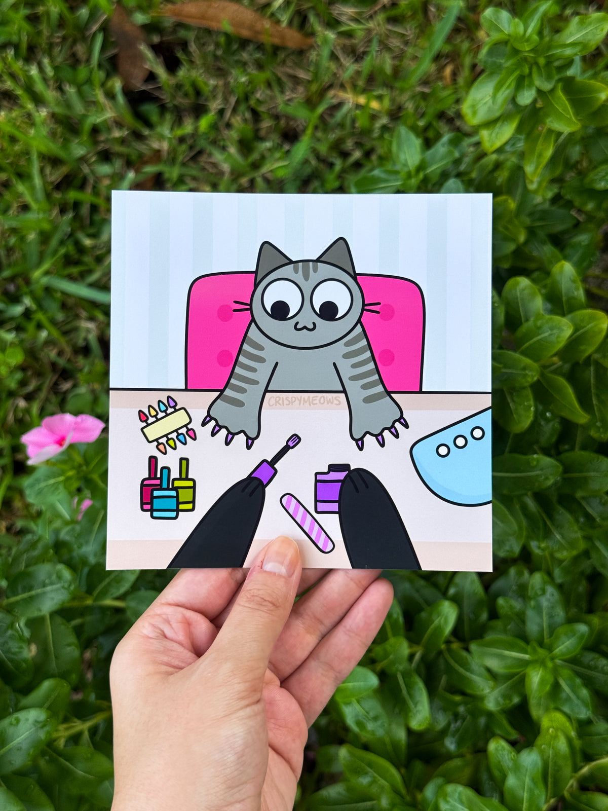 Arts & Cats, 5 x 5 Prints (designs from the 2027 calendar)