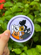 Spooky Selfie Sticker