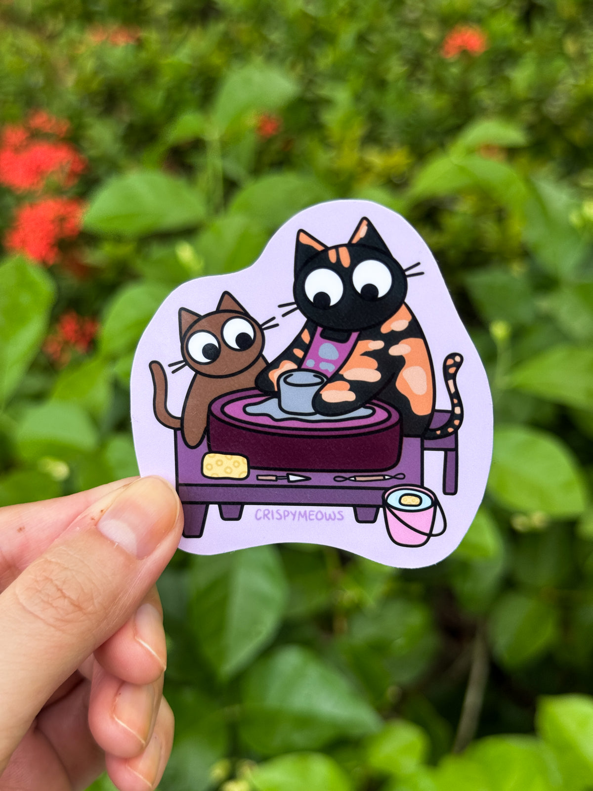 Ceramics Friends Sticker