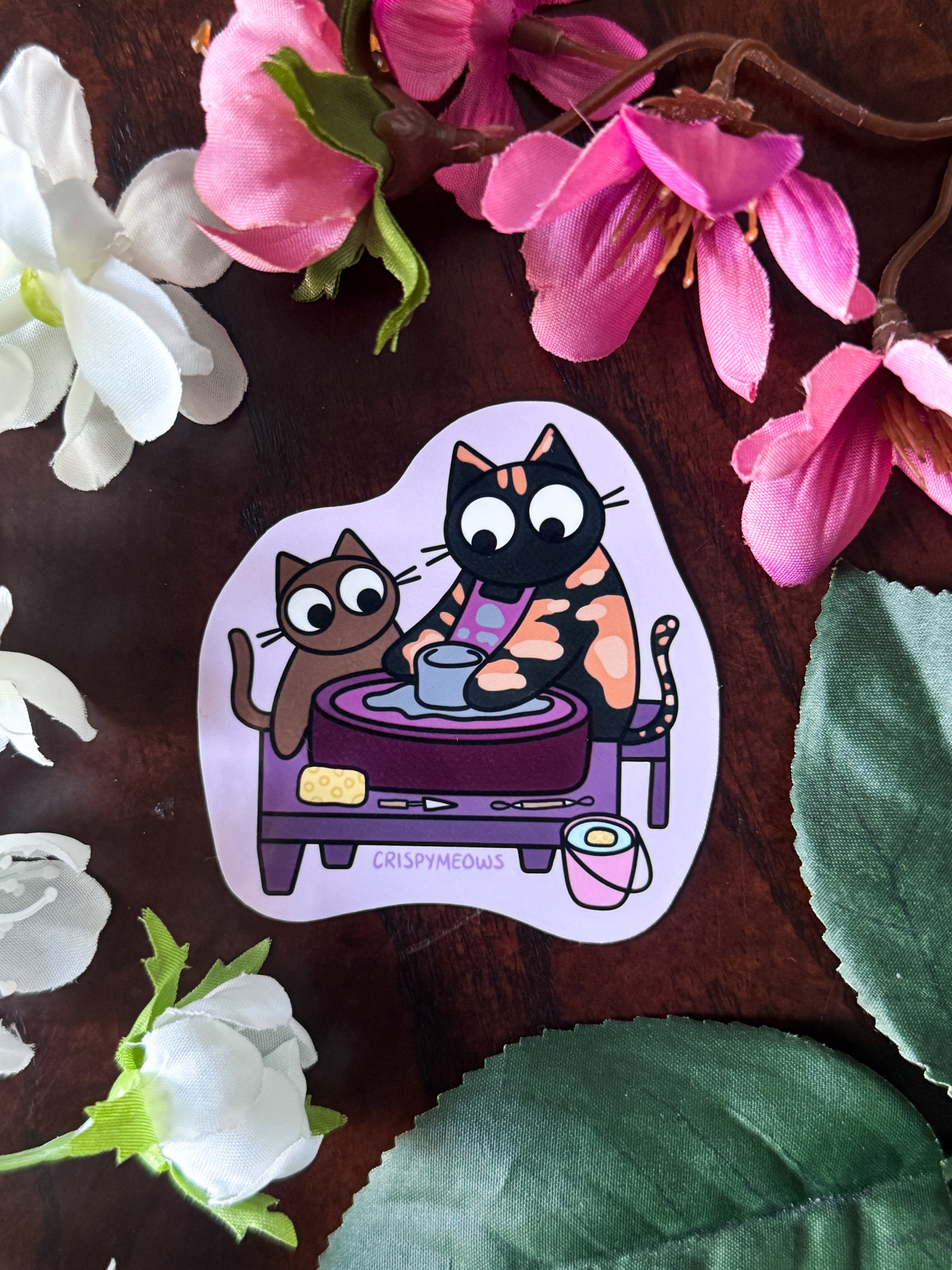 Ceramics Friends Sticker