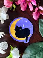 Moon Cat Sticker