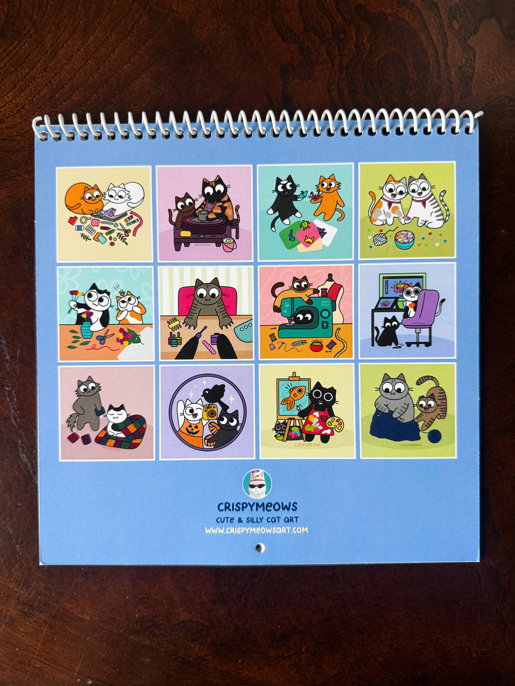 2027 Calendar, Arts & Cats