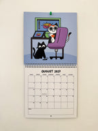2027 Calendar, Arts & Cats