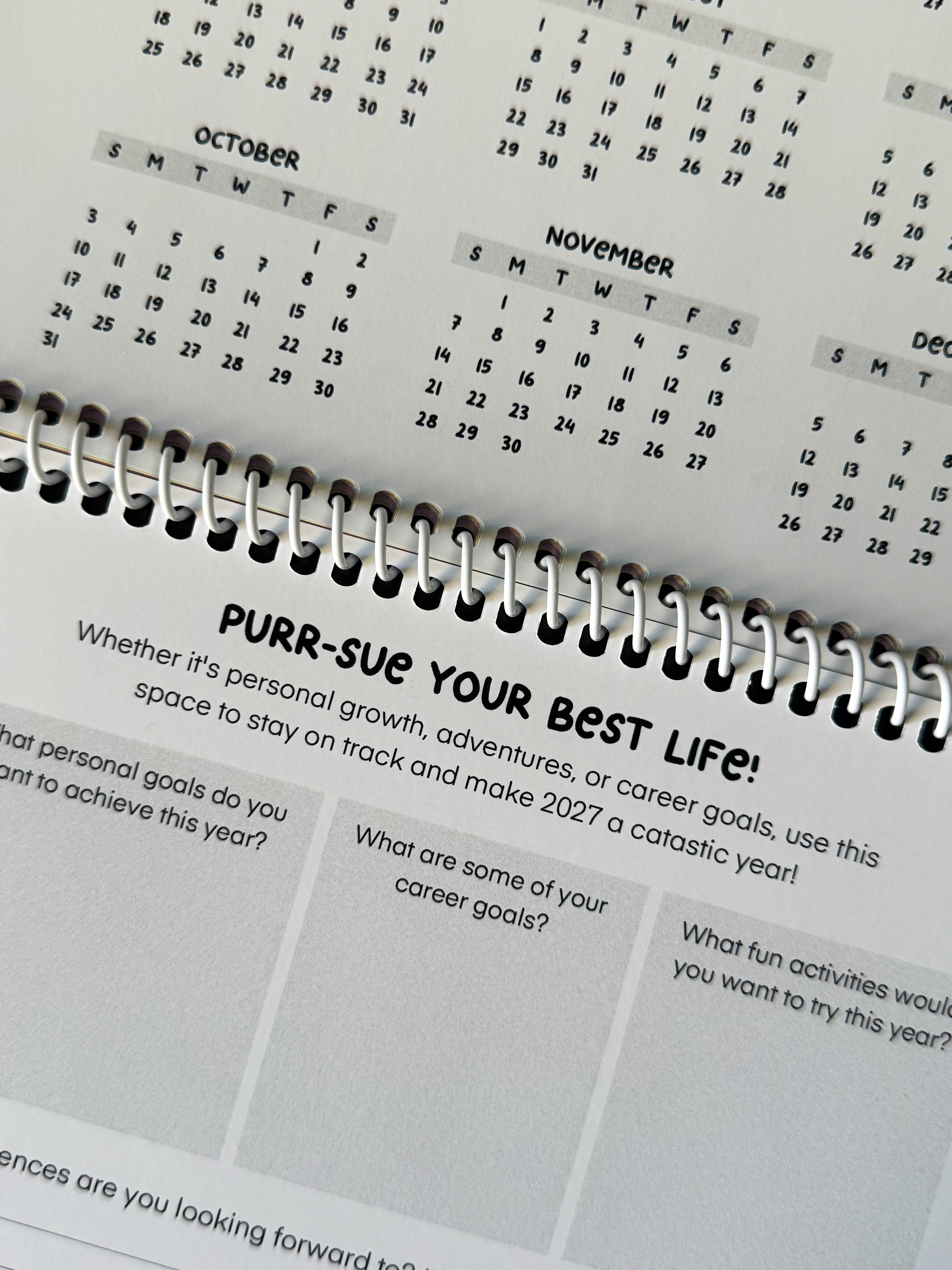 2027 Calendar, Arts & Cats