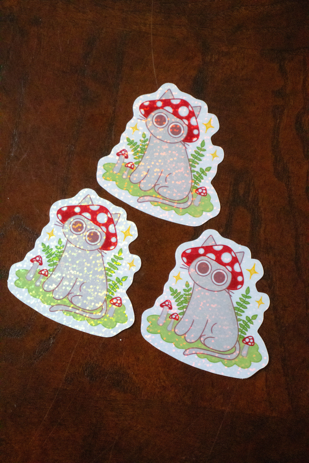 Meowshroom Cat Sticker