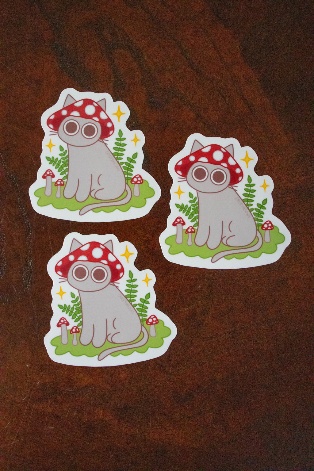 Meowshroom Cat Sticker