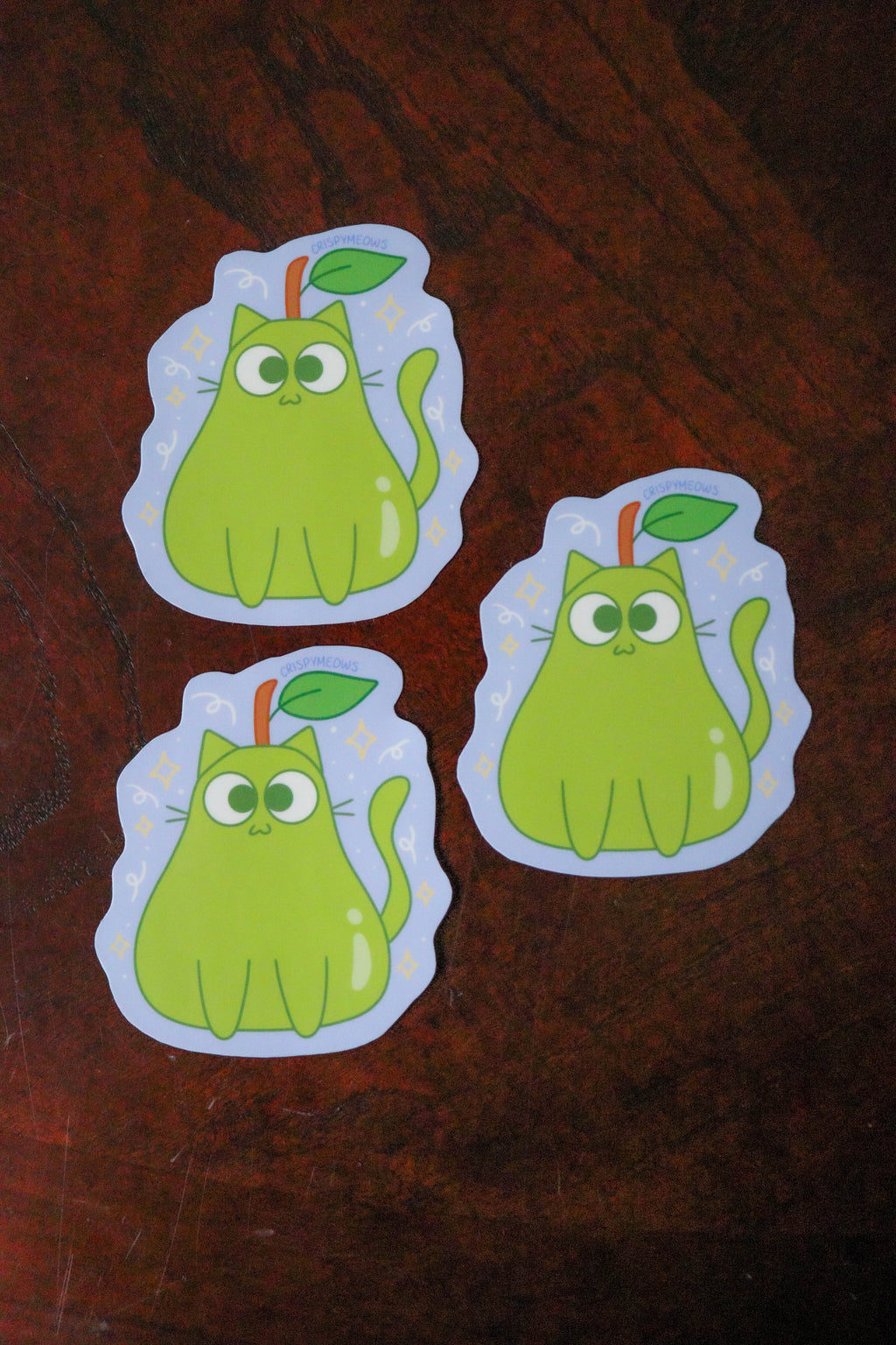 Pear Cat Sticker