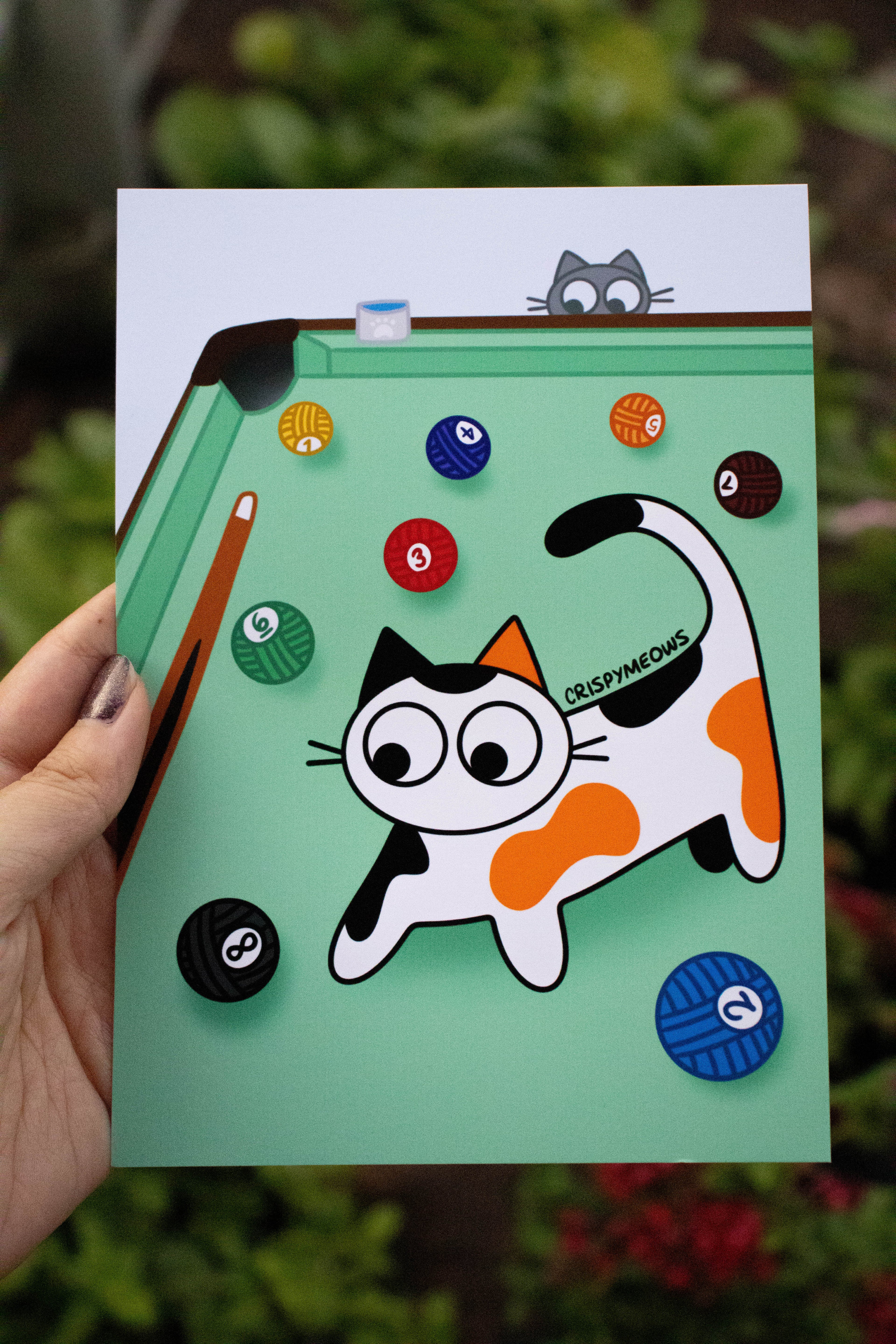 Let's Play Pool! Print