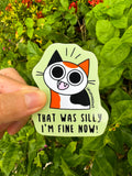Silly Cat Stickers