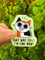 Silly Cat Stickers