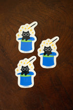 Meowgician Cat Sticker