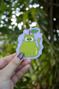 Pear Cat Sticker