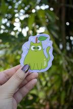 Pear Cat Sticker