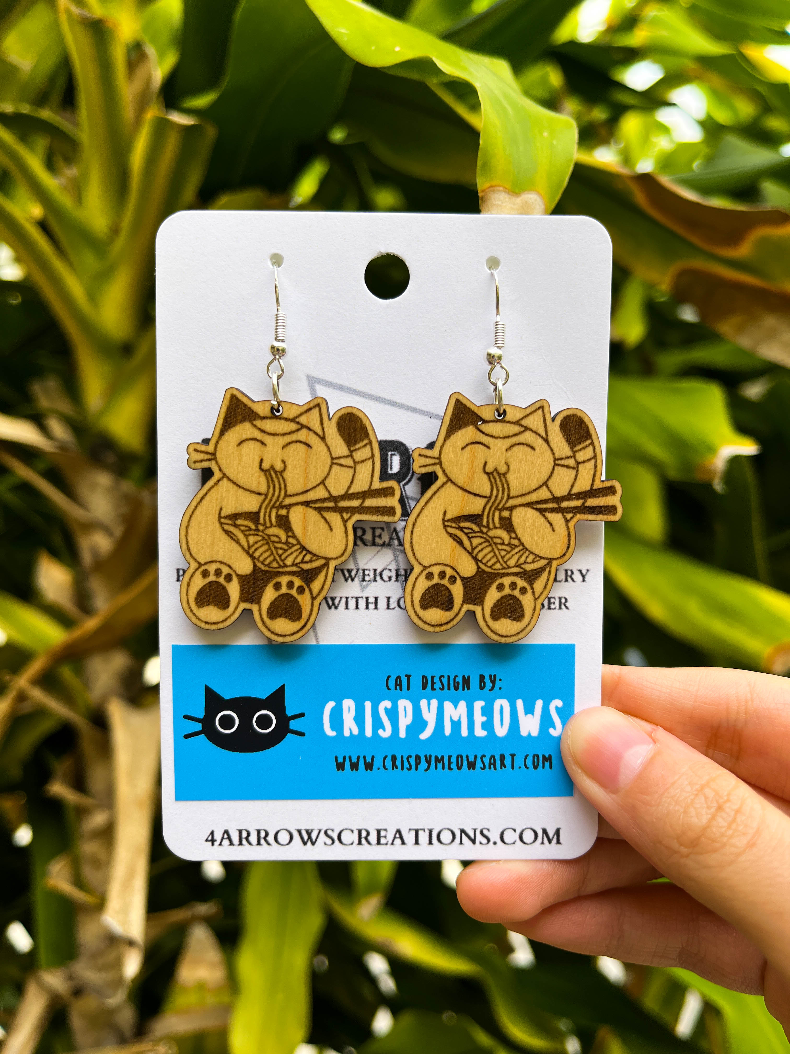 Noodle Cat Dangles