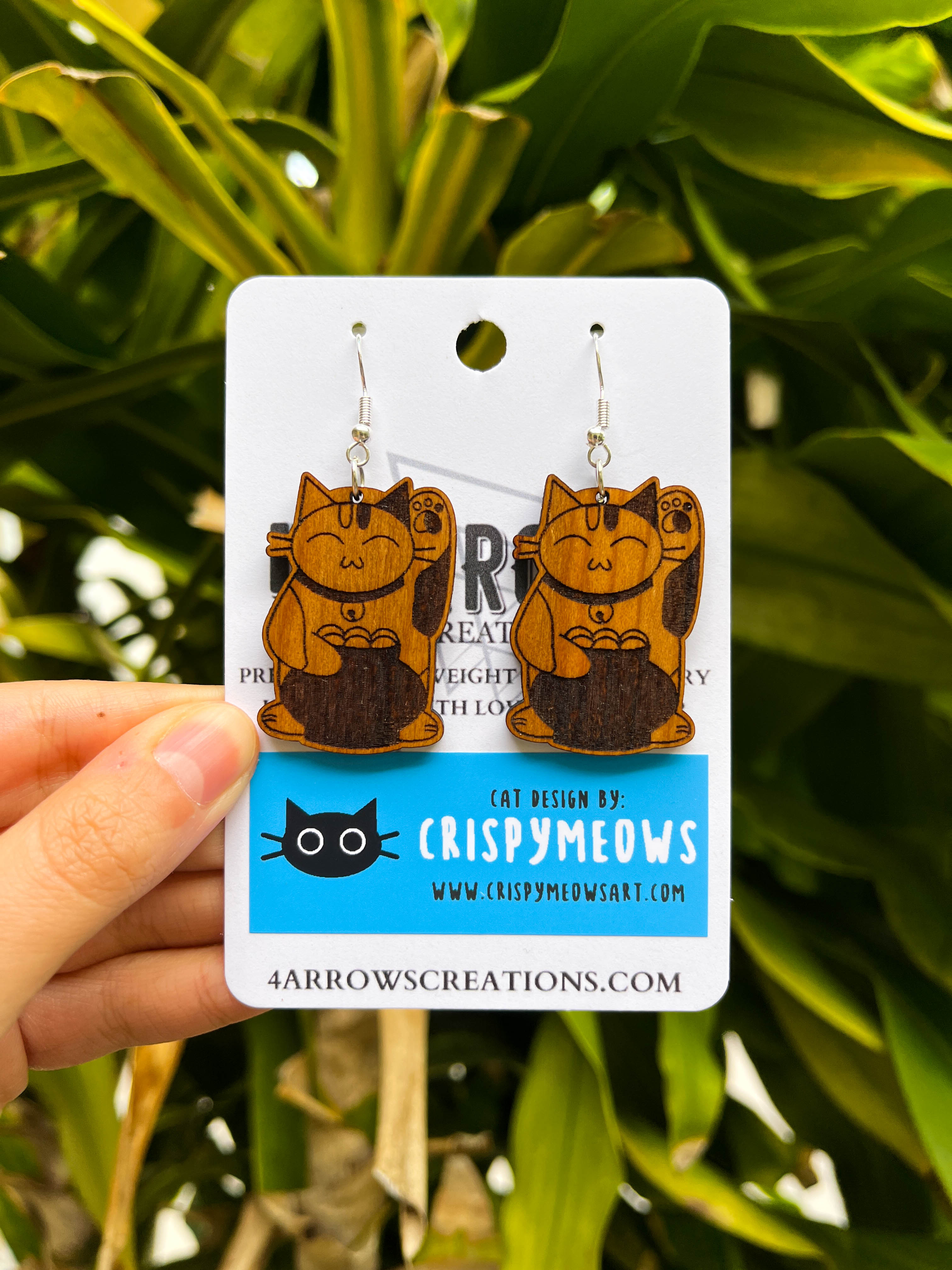 Lucky Cat Dangles