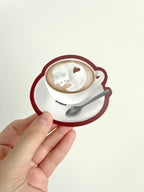 Catpuccino Sticker
