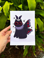 Moth Cat, 5 x 7 Print