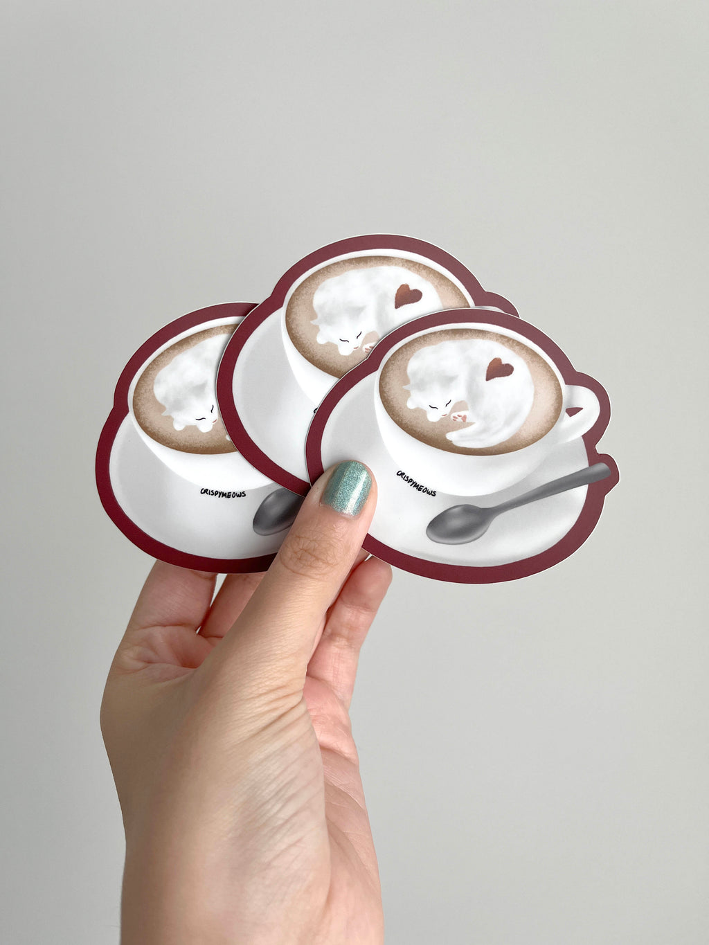 Catpuccino Sticker