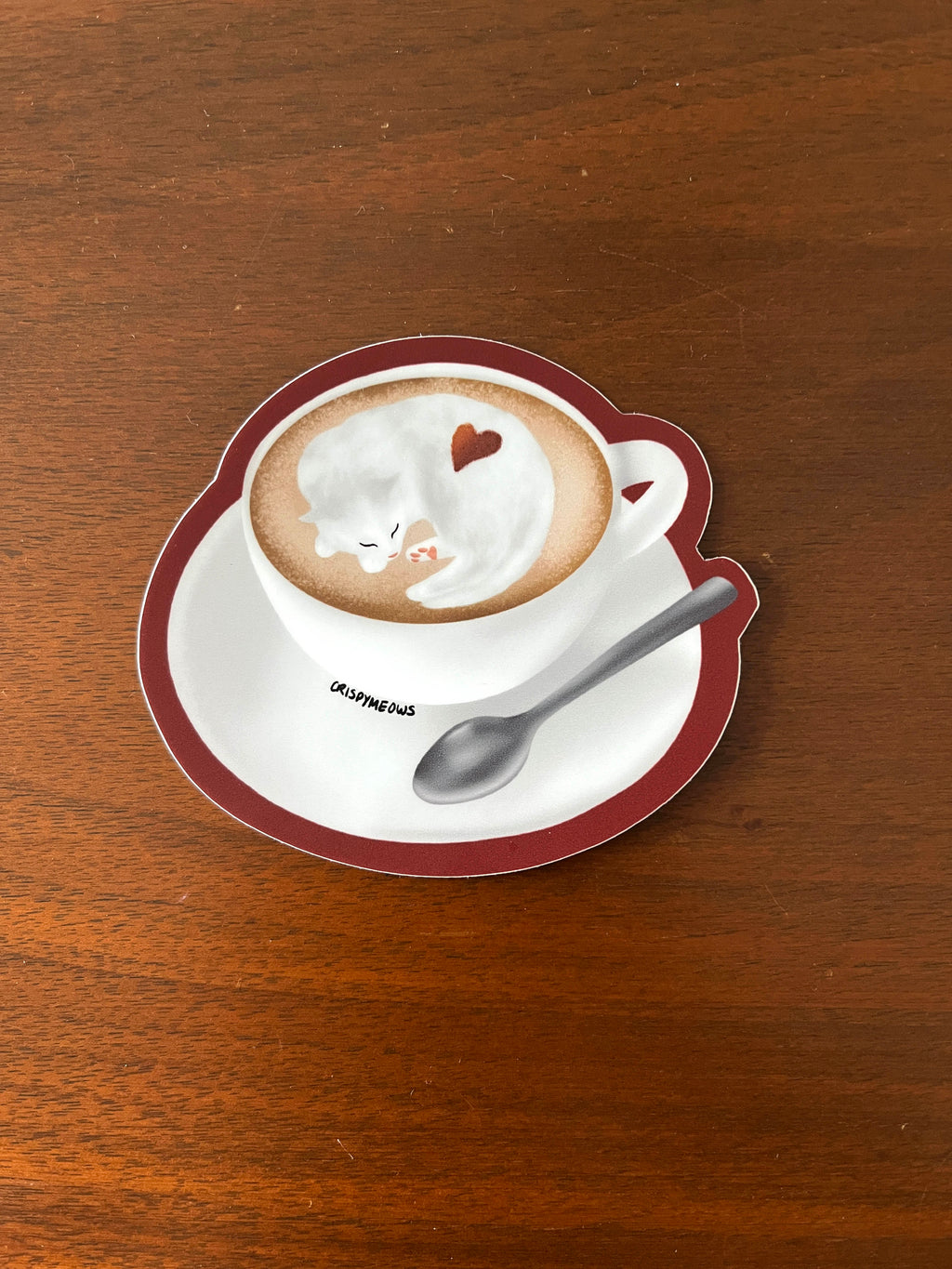 Catpuccino Sticker