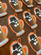 Pumpkin Spice Cat Sticker