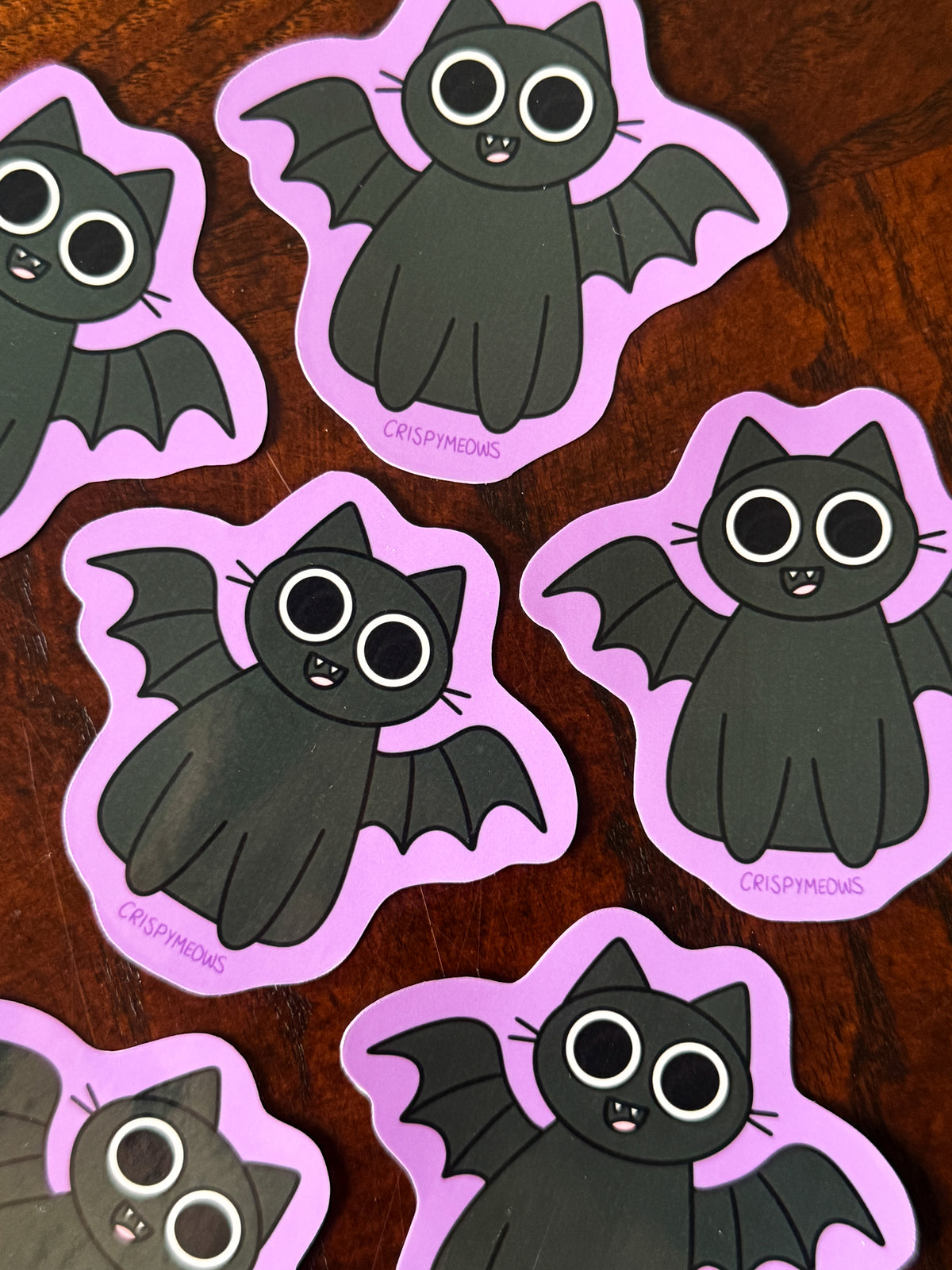 Bat Cat Sticker