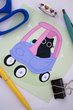 Beep Beep Beaches Print