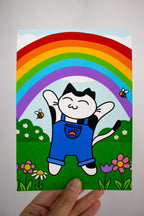 Over The Rainbow Print