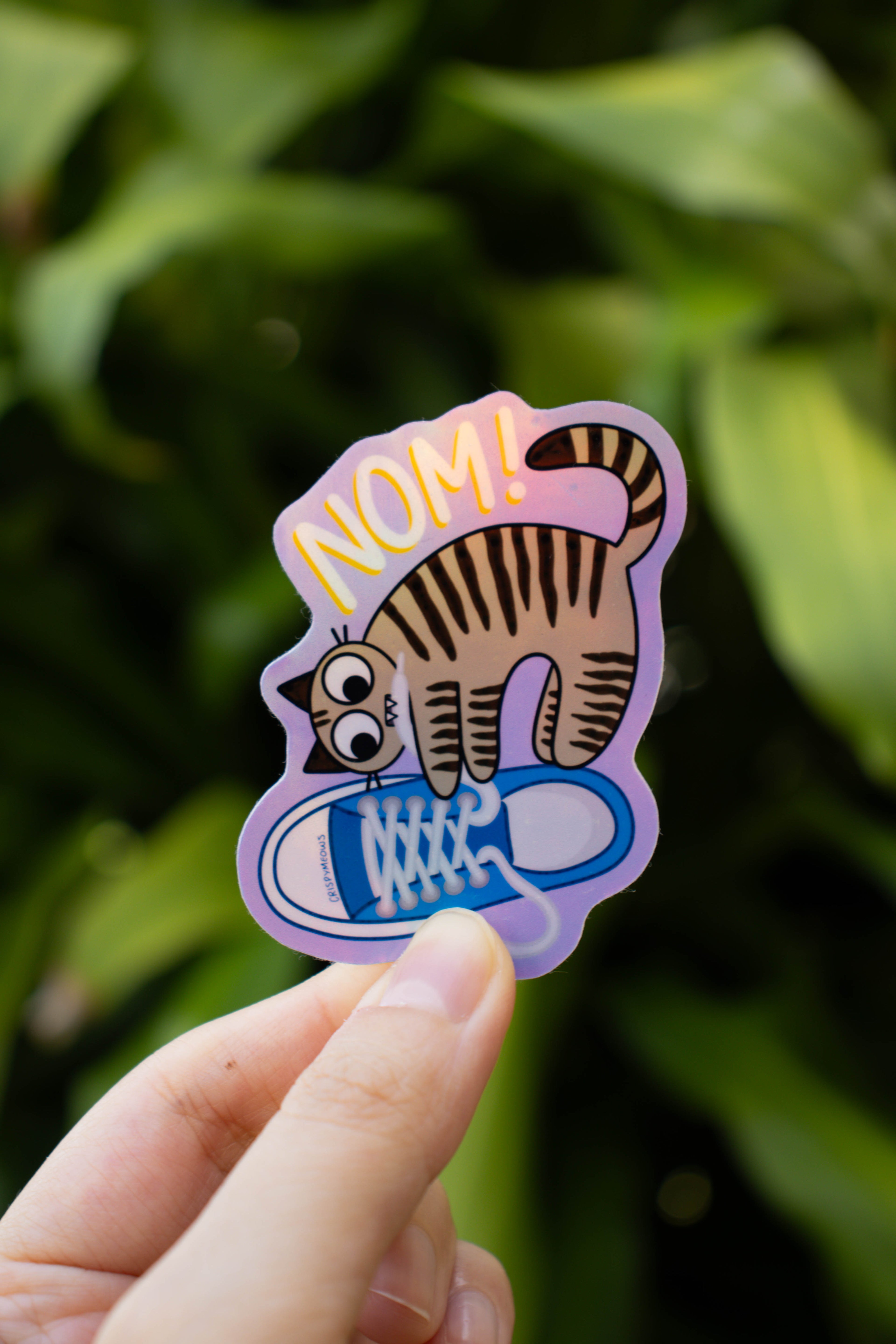 I Noms The Shoe Sticker