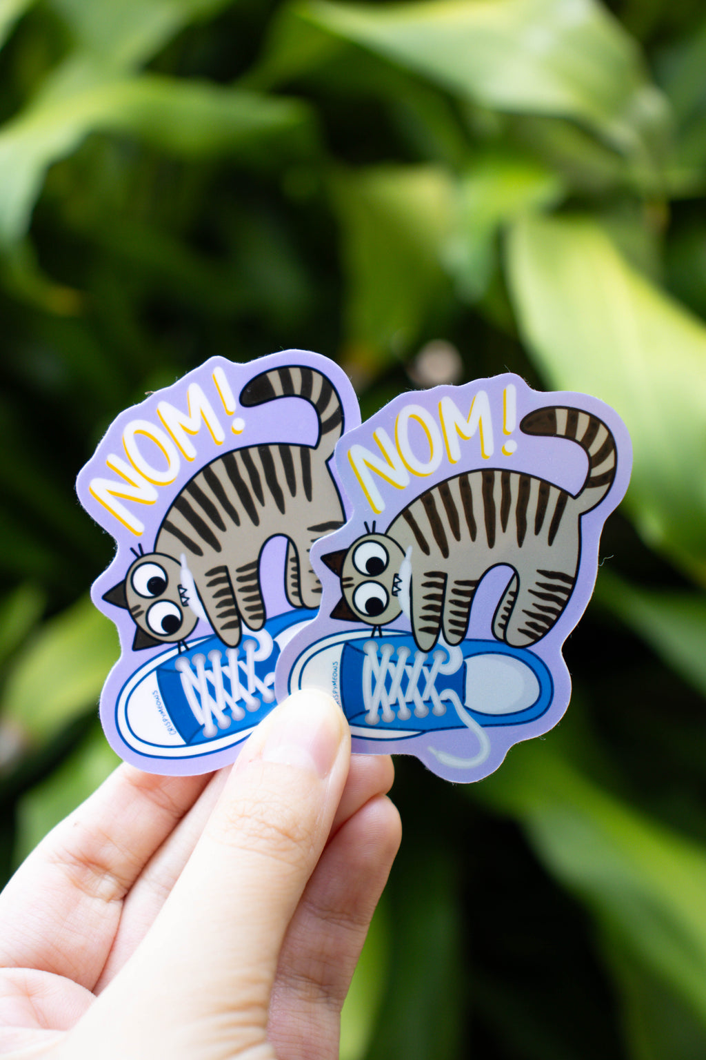 I Noms The Shoe Sticker