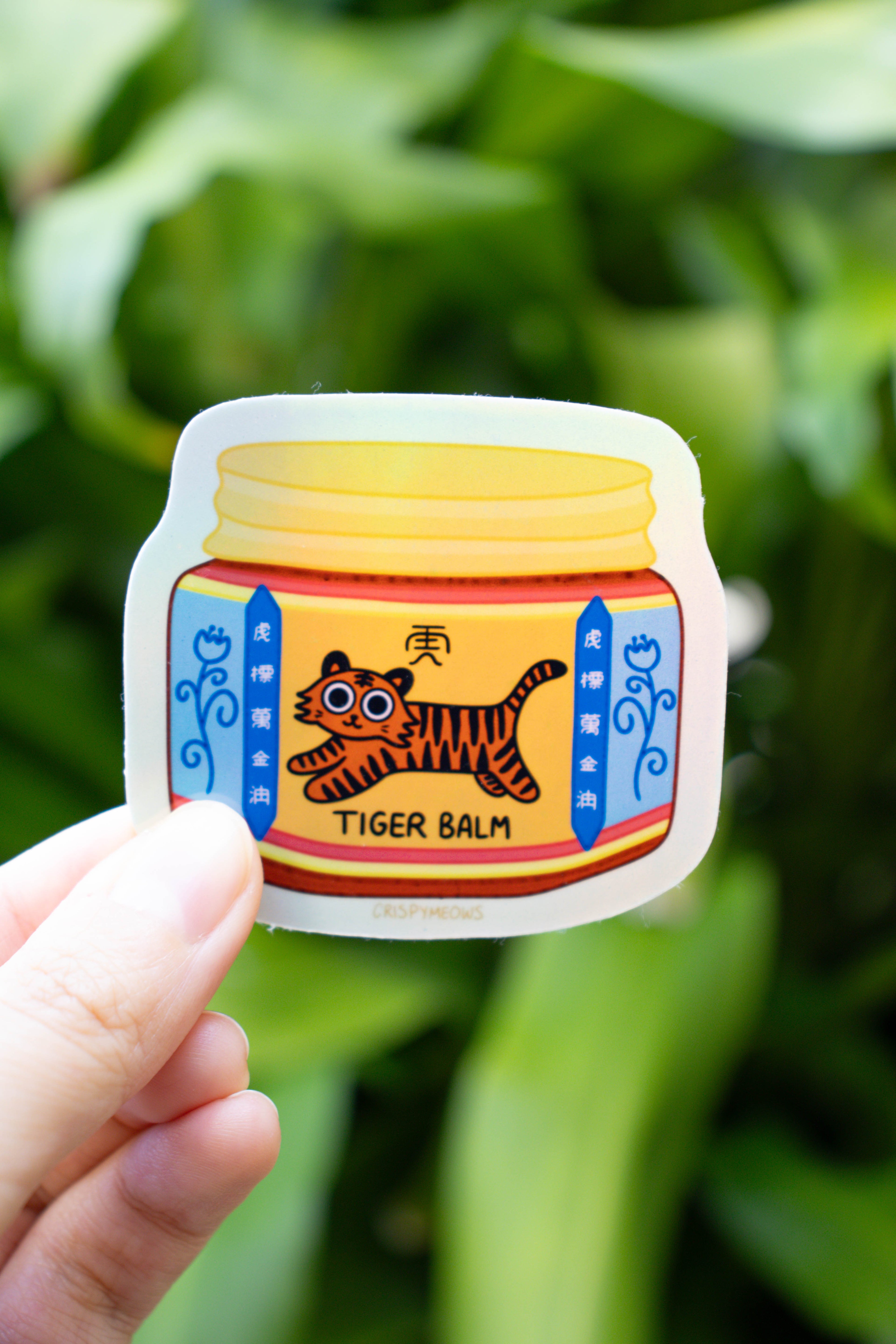 Tiger Balm Sticker