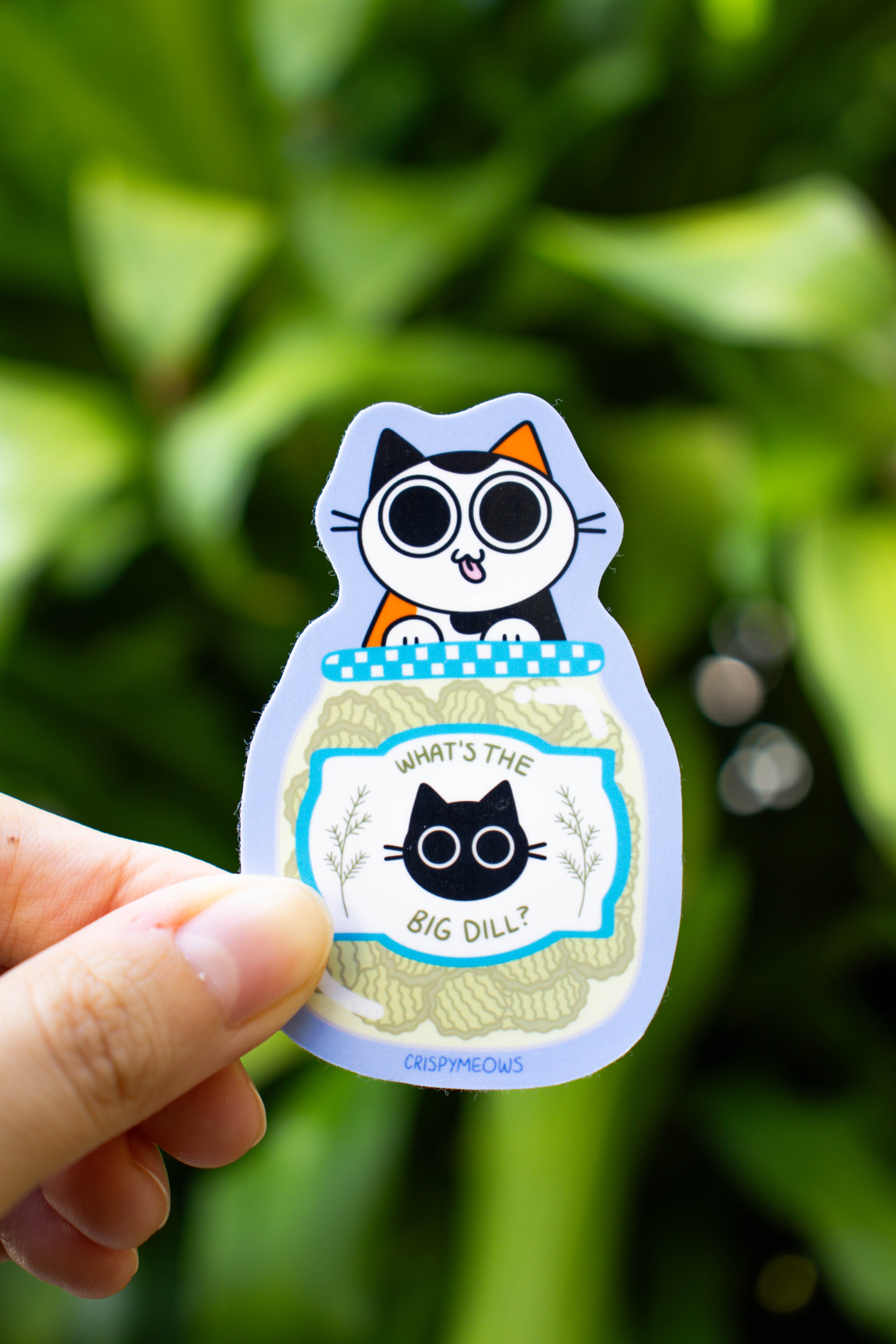 What's The Big Dill, Sticker