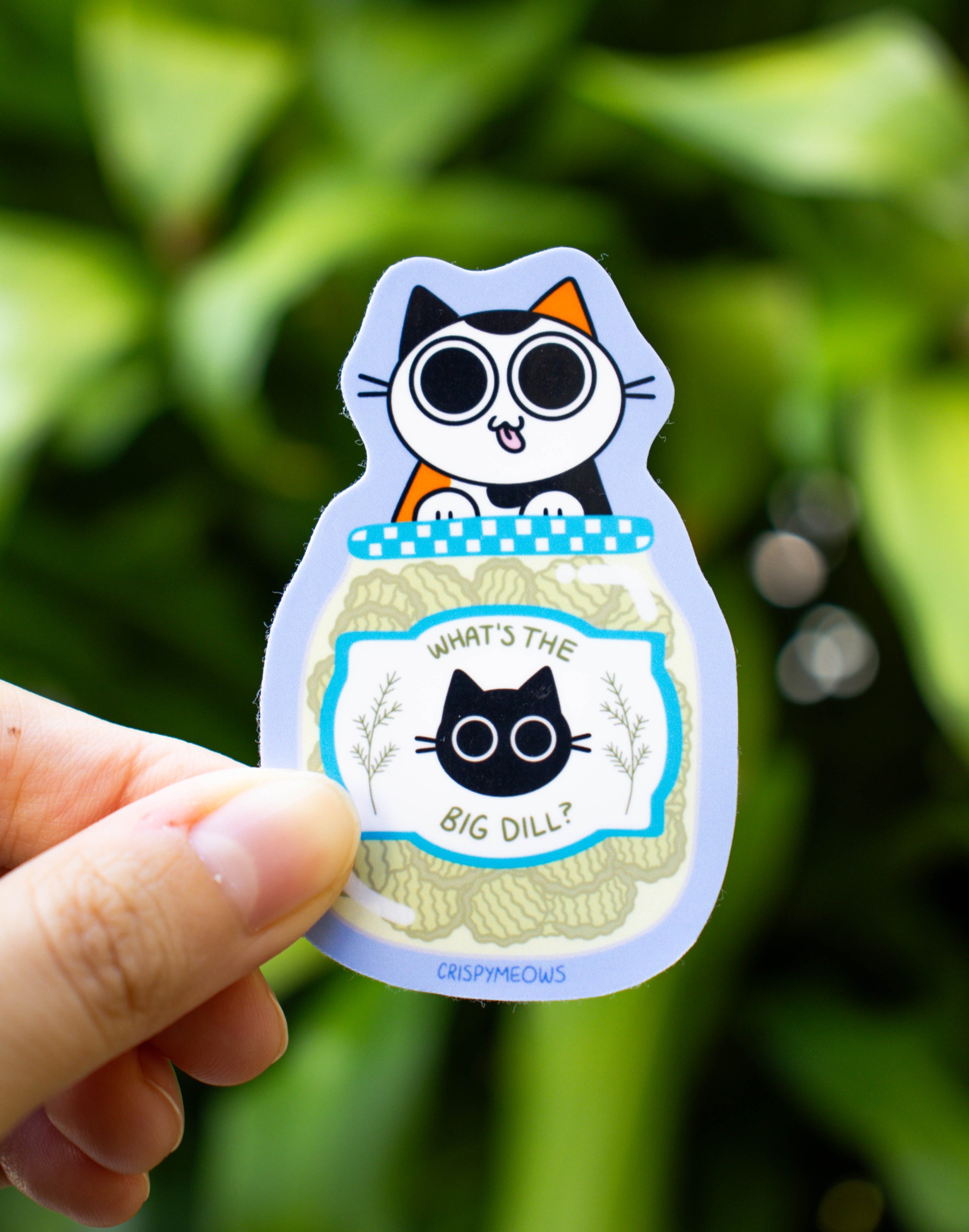 What's The Big Dill, Sticker