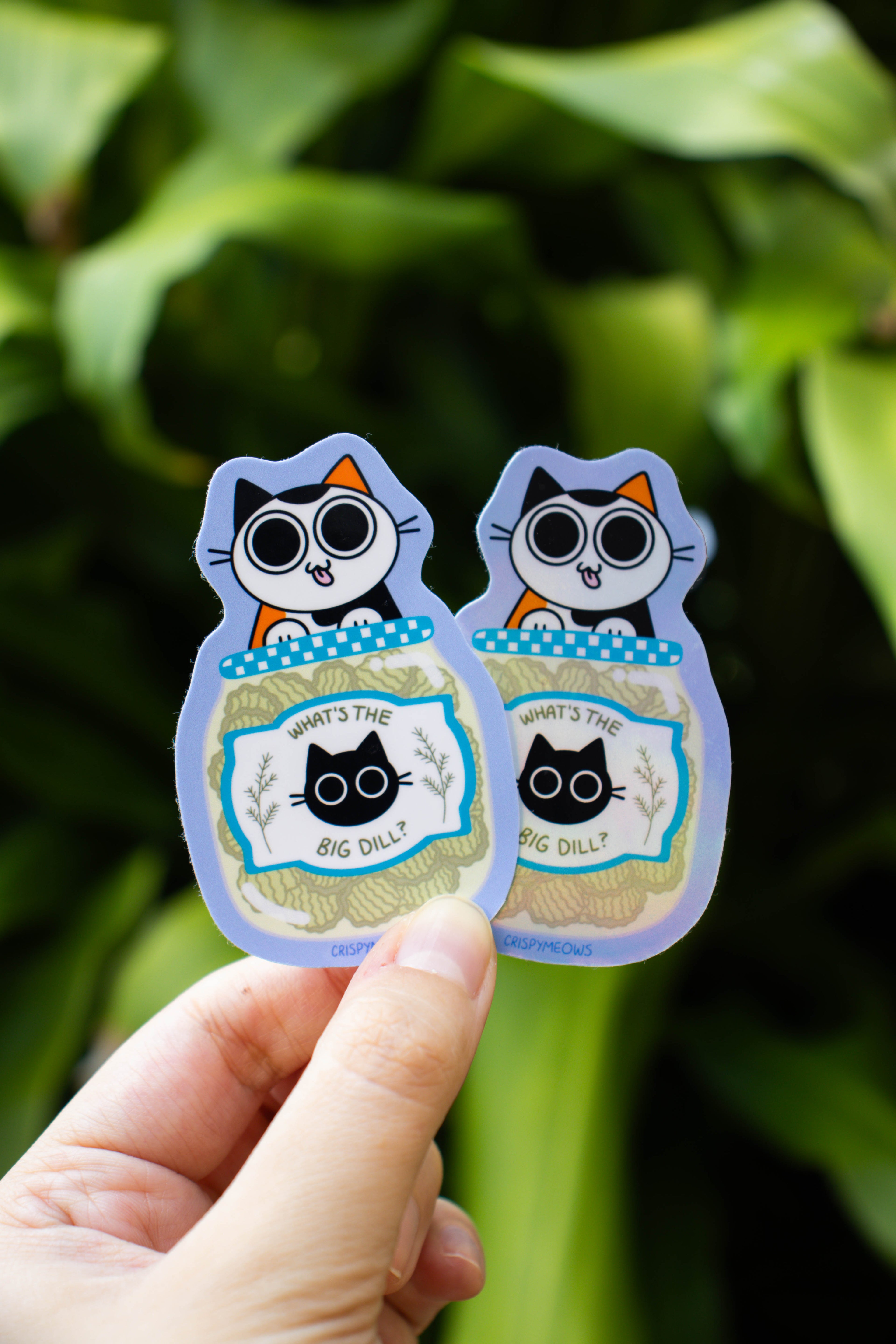 What's The Big Dill, Sticker