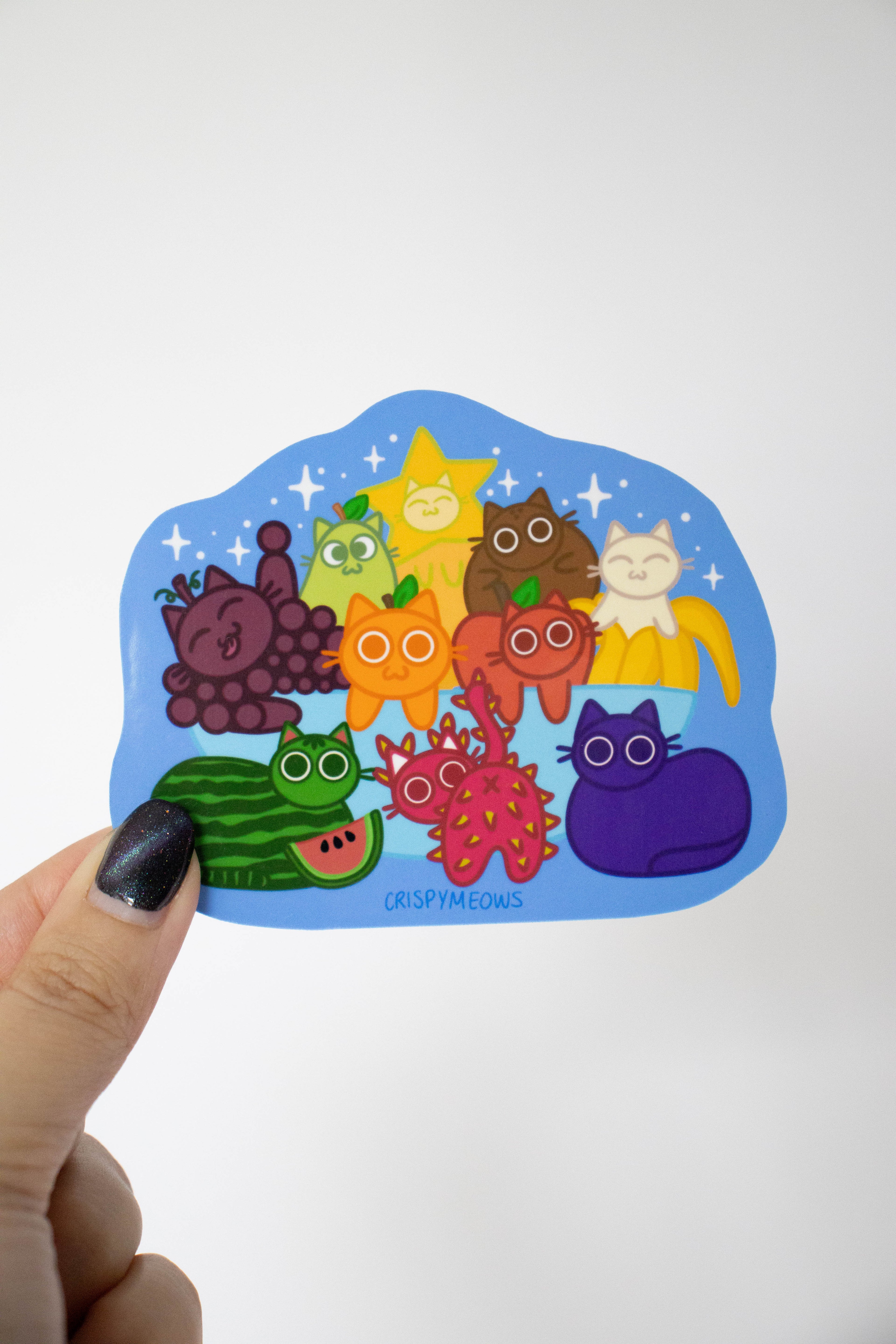 Fruit Cat Stickers