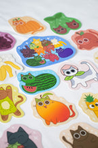 Fruit Cat Stickers