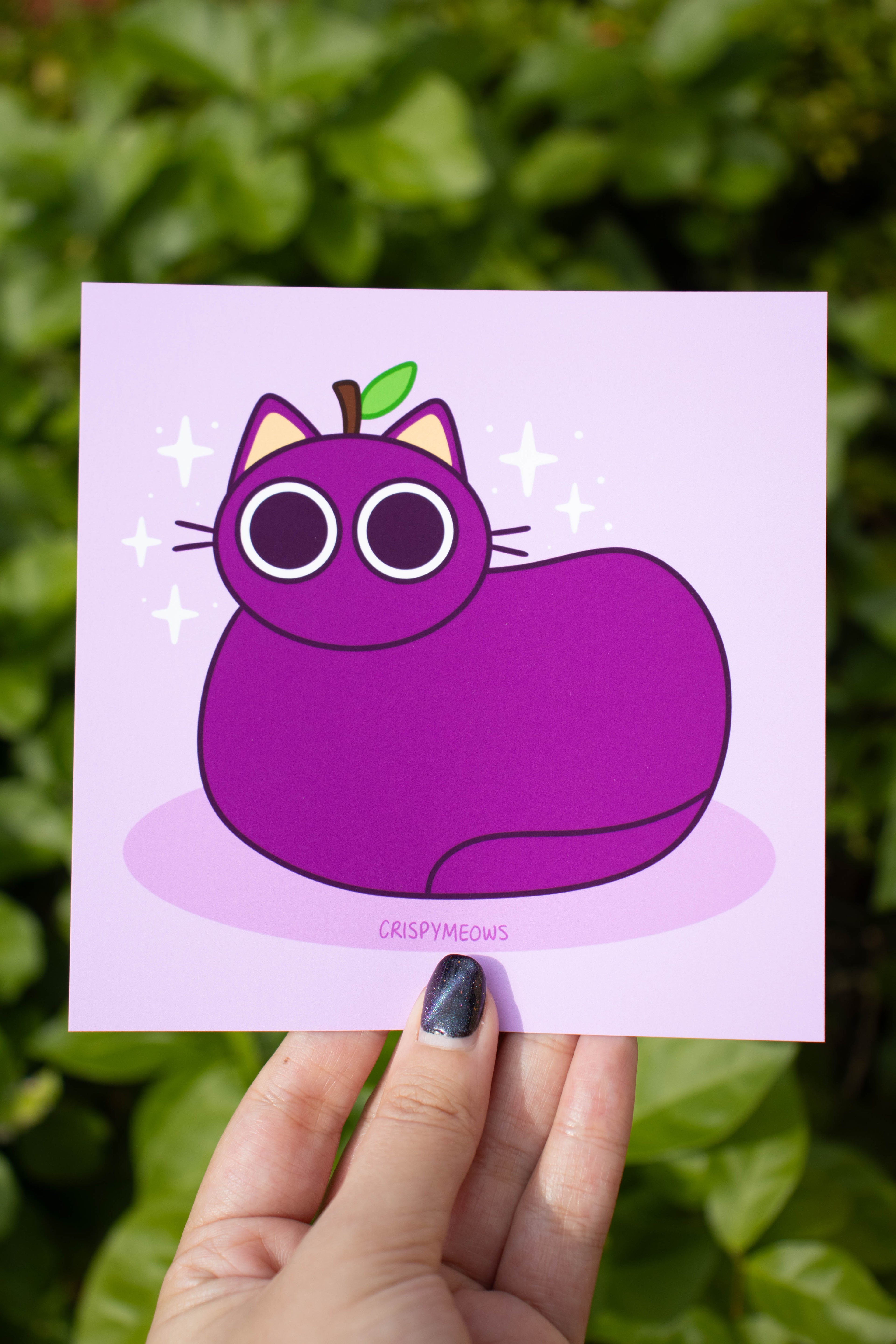 Fruit Cat Prints