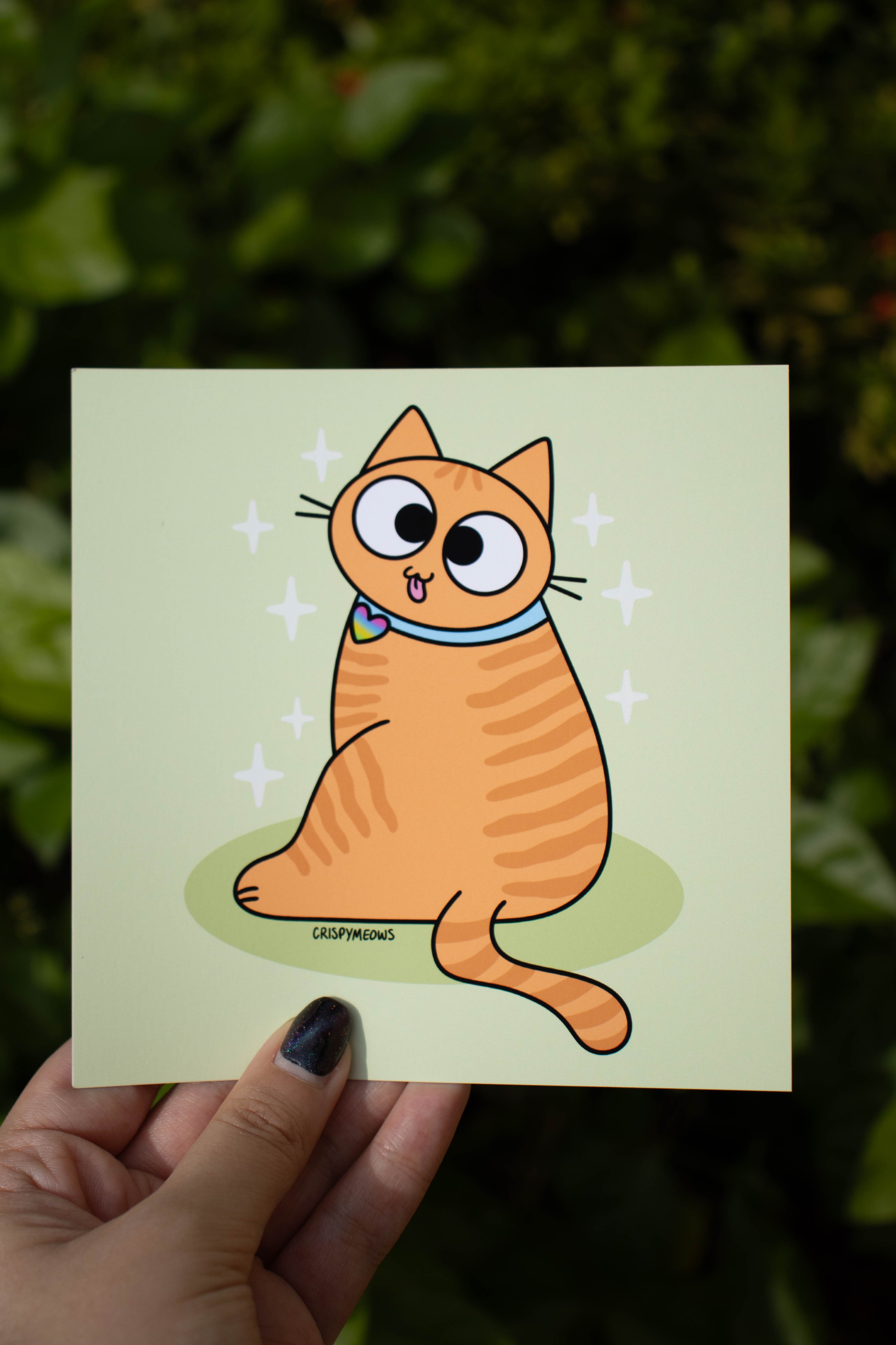 Blep Cats, 5 x 5 Print