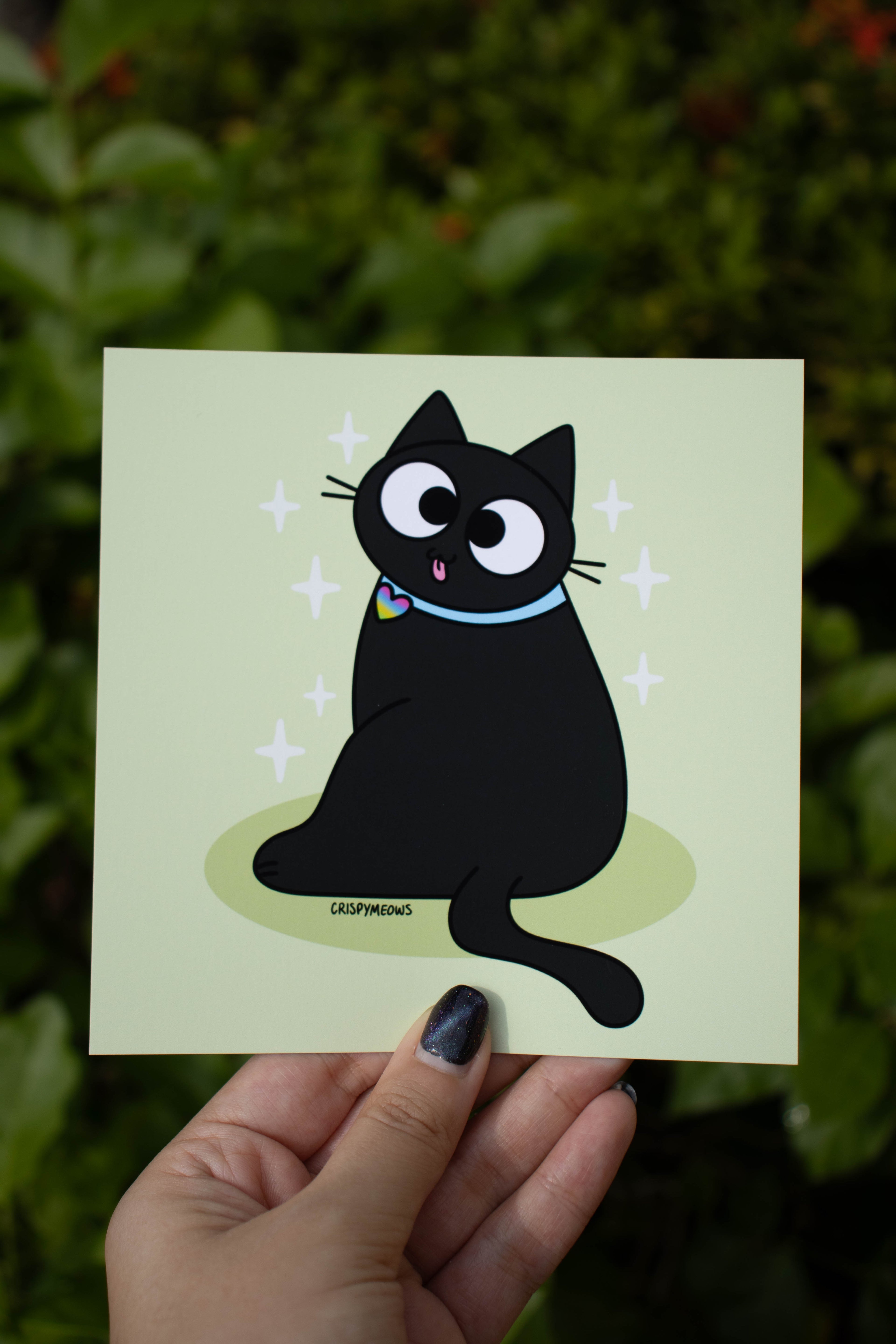 Blep Cats, 5 x 5 Print