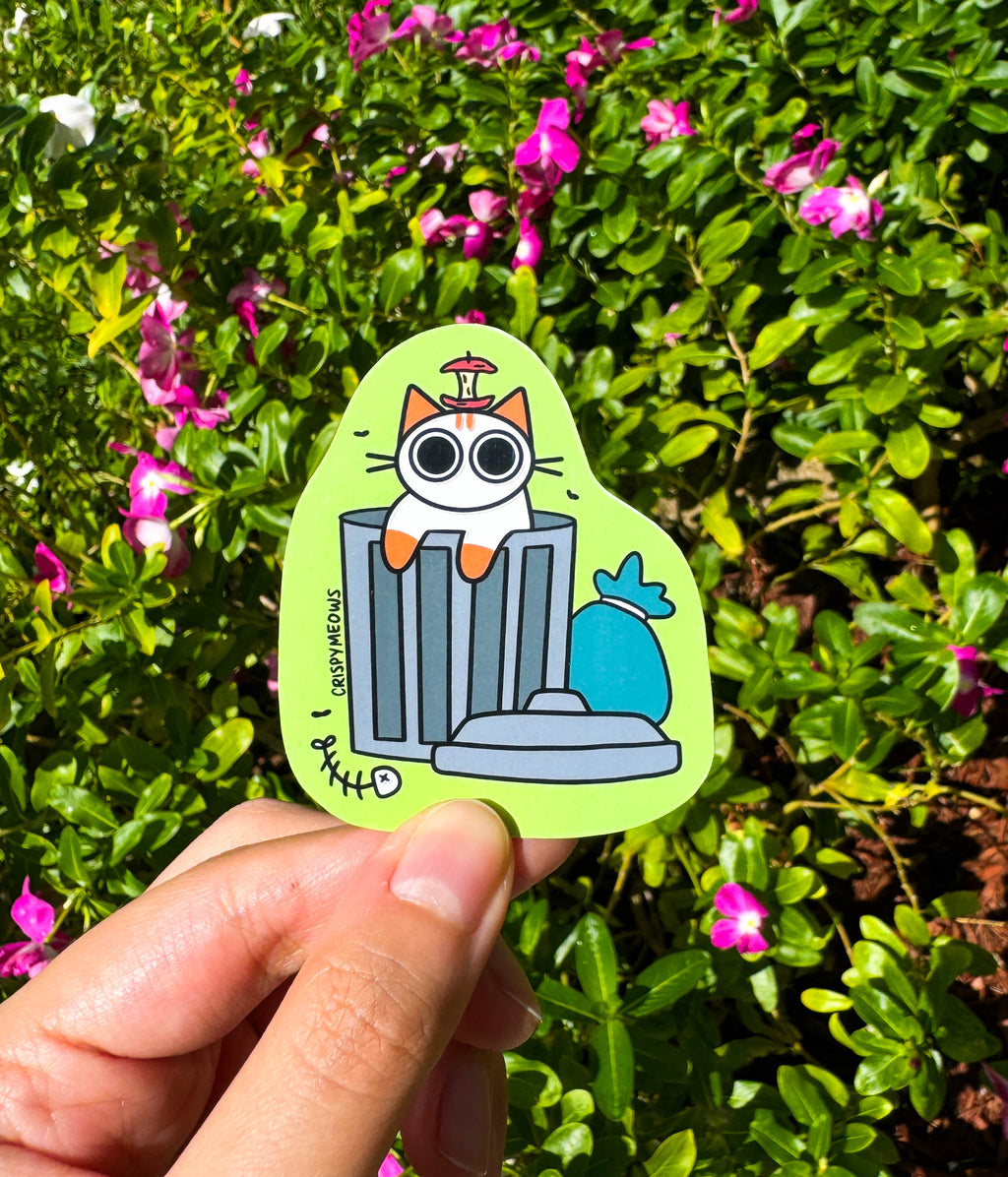 Trash Cat Sticker