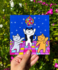 It’s A Disco Pawty, 5 x 5 Print