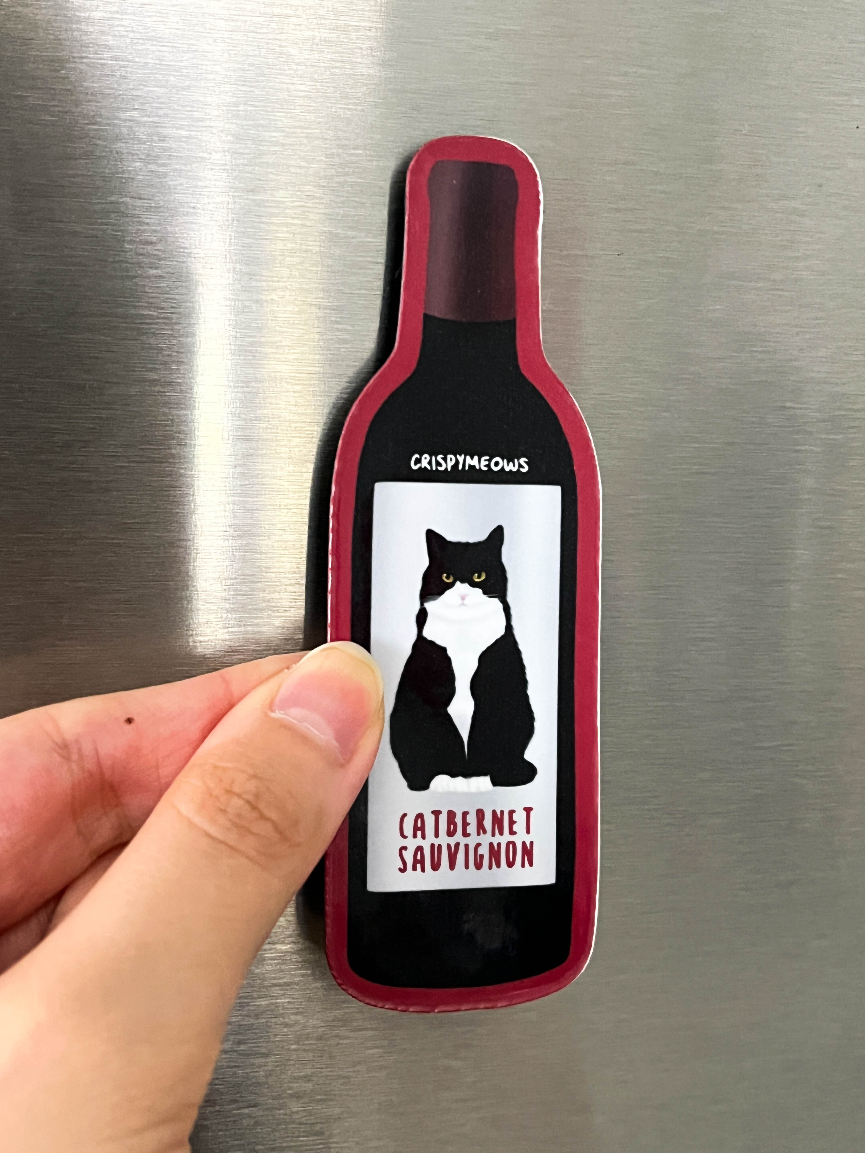 Catbernet Wine Magnet