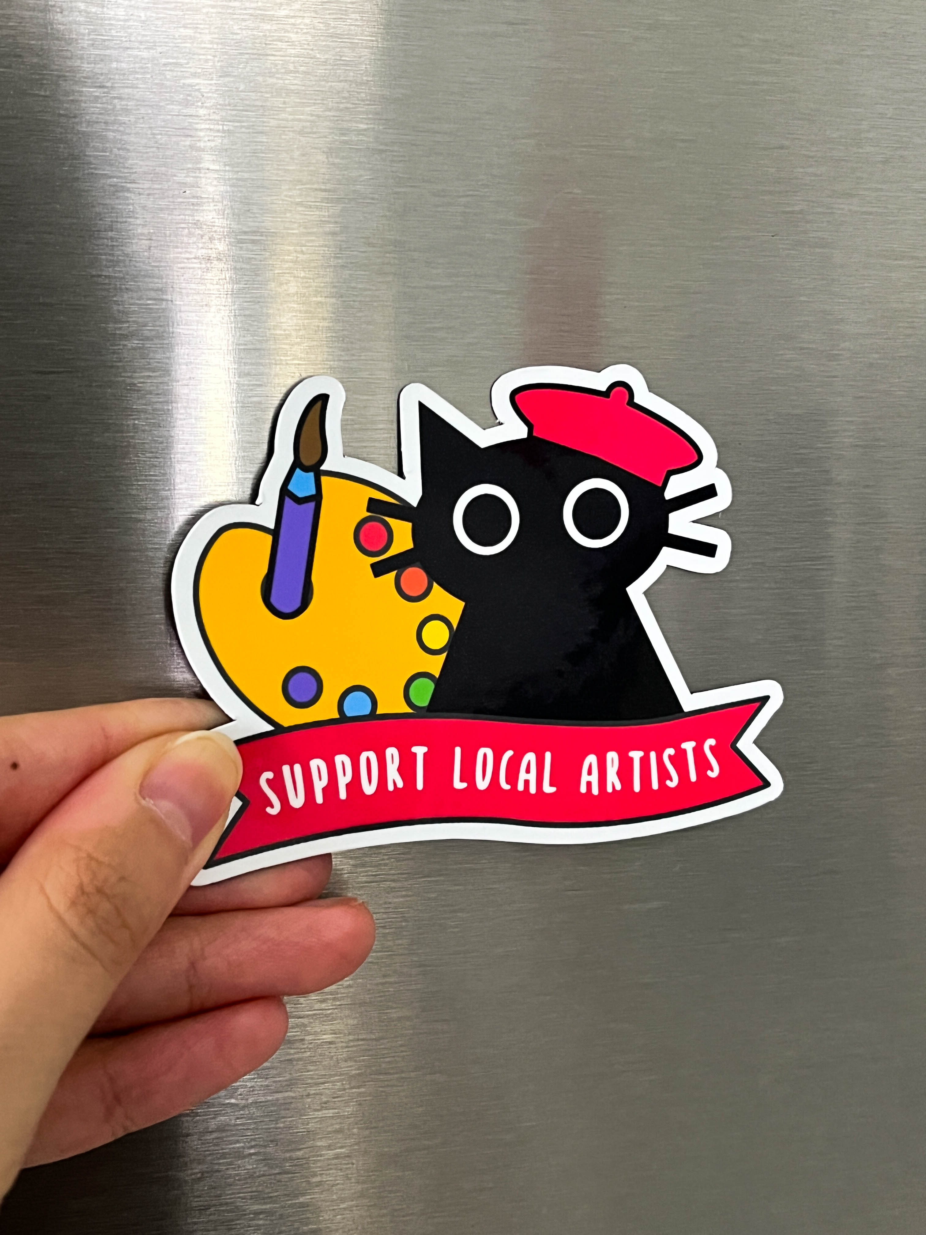 Support Local Artist Magnet