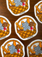 I Loaf You Sticker