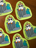 Trash Cat Sticker